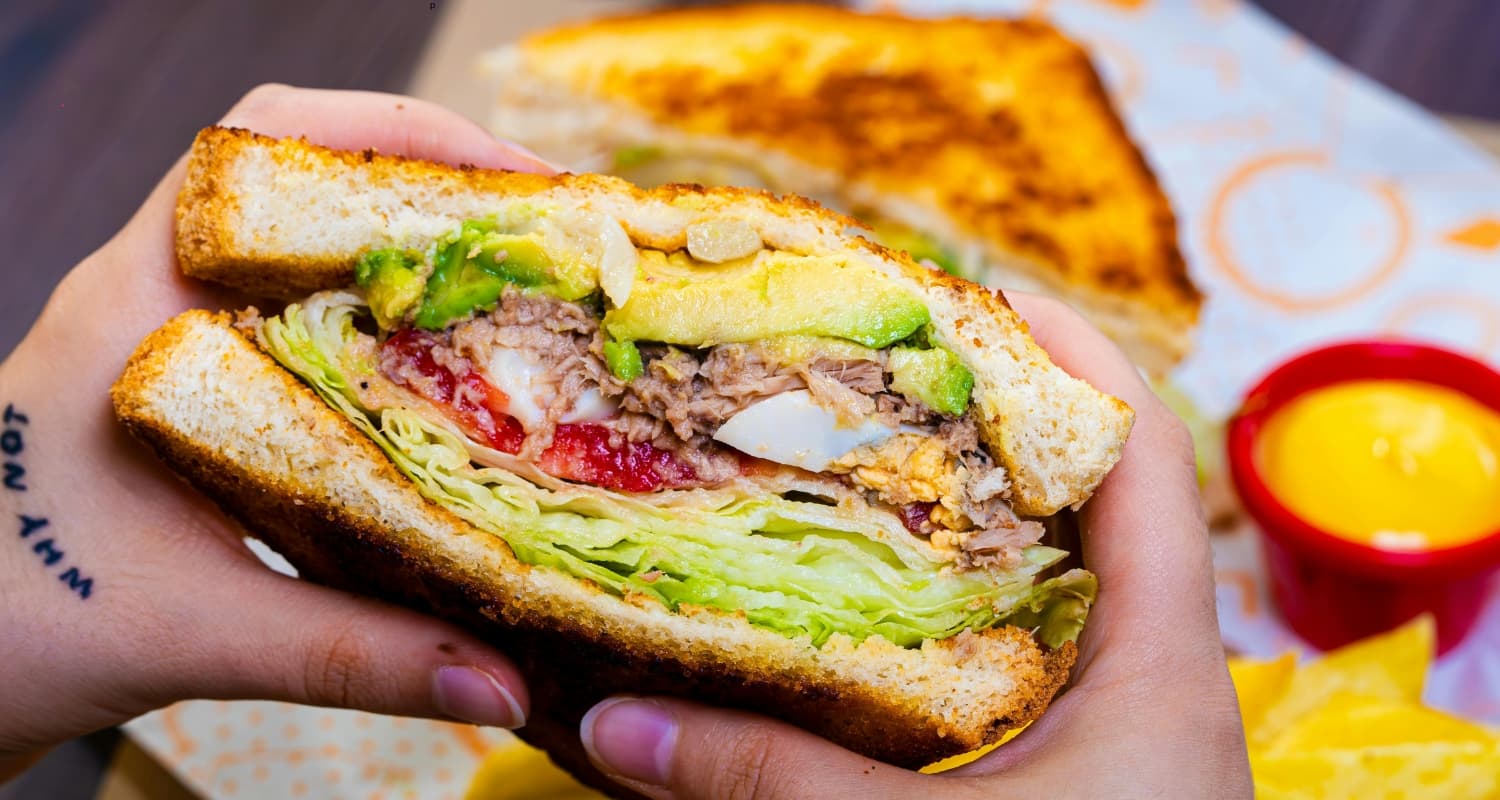 Delicious sandwiches
