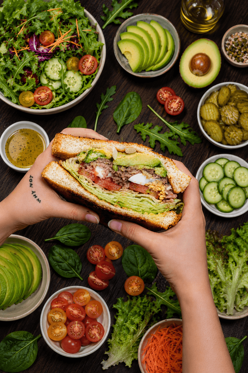 Delicious sandwiches